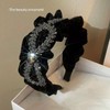 1Pcs Crystal Embellished Headbands Rhinestone Hairband Bling Diamond Hairbands Non-slip