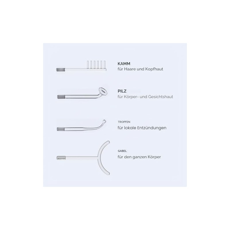 GESS SuperNova Darsonval High Frequency Device for Face and Hair,
