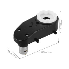 CORHAD 12v Electric Motor Replacement for Boys and Toys Drive Engine for Electric Cars and Motorcycles Easy Install Enhanced Efficiency Performance