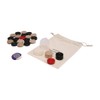 GICO Carrom 2104 Complete Set by Carrom Manufaktur, Tournament Extra