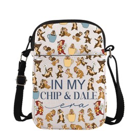 Catoon Characters Merch Crossbody Bag for WDW Chipmunk Gift Chip Gift Dale Gift (CHIP Cross)