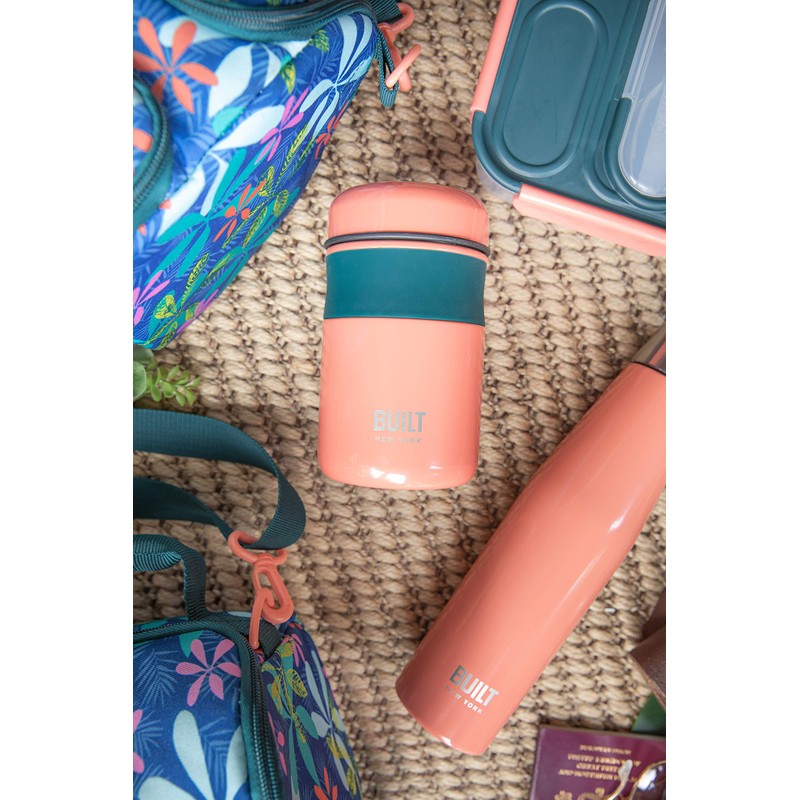 BUILT Food Flask, Vacuum Insulated Food Flask for Hot and