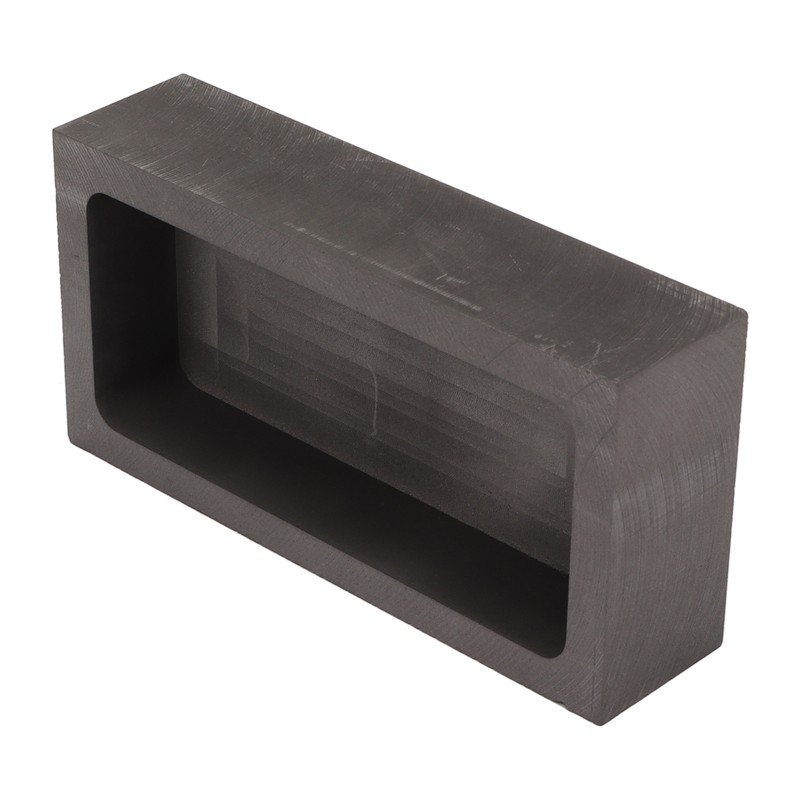 Rectangular Graphite Ingot Mold High Purity Heat Resistant Jewelry Metal