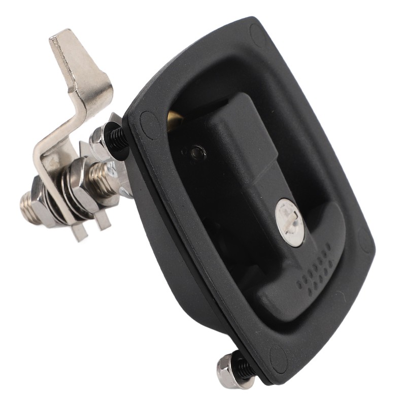 T Handle Latch Black Zinc Alloy T Type Toolbox Folding