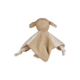 Sterntaler Cuddly Blanket M Sheep Flake - Baby Cuddly Blanket Made of Soft Boucle and Boa - Baby and Children Cuddle Blanket to Grip and Discover - Baby Cuddly Toy, Sand-Coloured