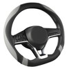 West Llama Flat Bottom Car Steering Wheel Cover for Nissan,D
