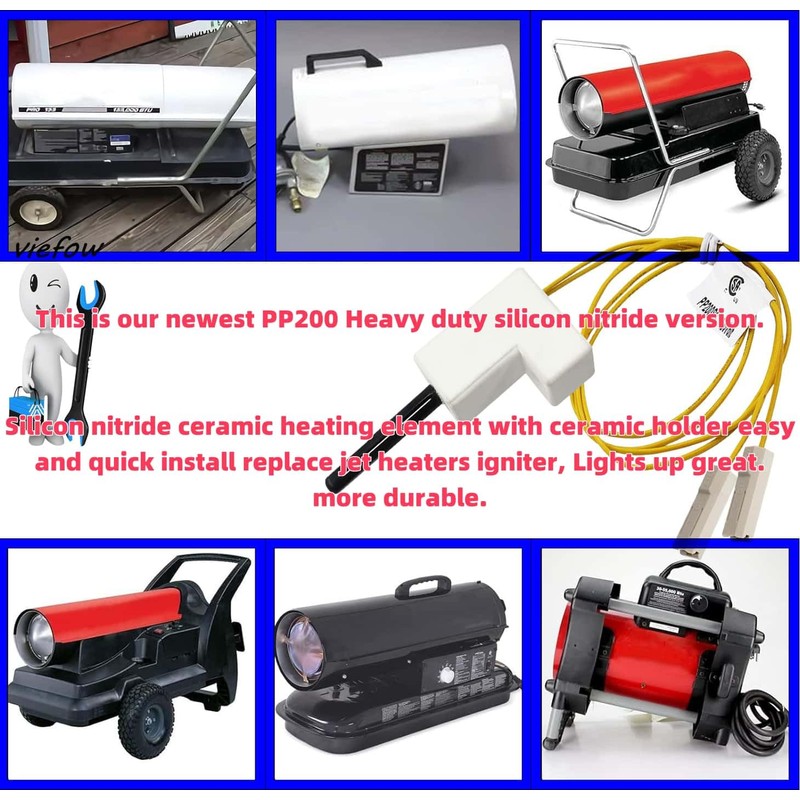 PP200SC PP200 HA1000 Hot Surface Igniter for Desa Reddy Master