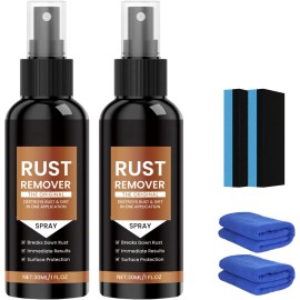 Kubot 2PCS Nexa Rust Remover Spray, Rust Remover for Metal, Car Scratch Remover