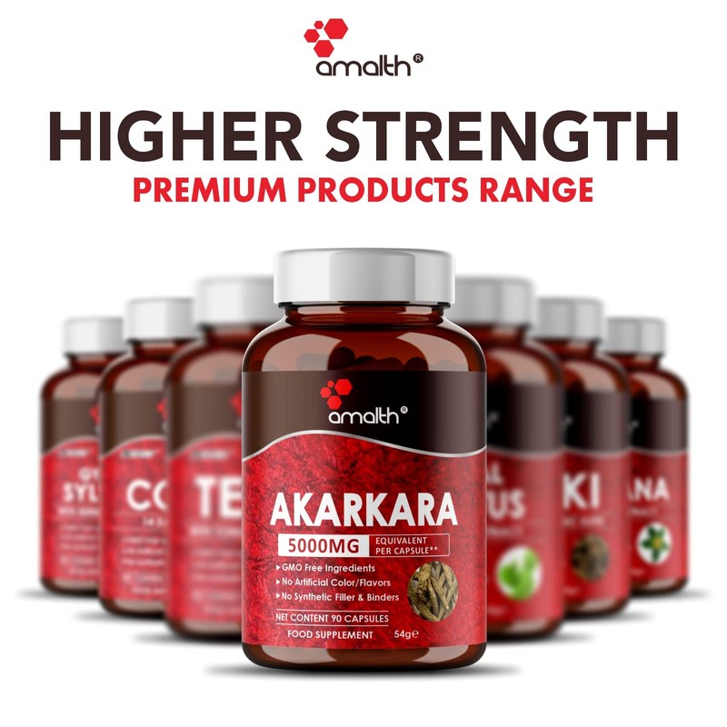 Amalth Akarkara Anacyclus Pyrethrum Extract Supplements for Naturally Supports Your