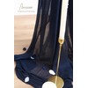 Floroom Wedding Arch Draping Fabric 2 Panels 20Ft Navy Blue