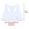 Training Racerback Bras 9-14 Years Girl's Starter Seamless Sports Cotton