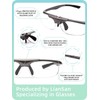 LianSan Flipped Up Reading Glasses for Men Durable Magnifying Readers