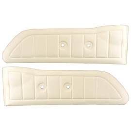 Door Panels White Correct Grain Texture Pair Fits 1961-66 F-Series 100 250 350 Pickup Truck (C1TB-8121122-05)
