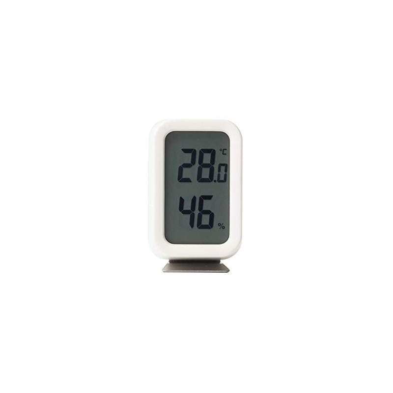 Mujin Ryohin Digital Thermometer and Hygrometer White/Model Number: MJ-DTHW1 15832378