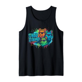 Degu Squad Graffiti Style Tank Top