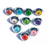 Veraly Anillo Miembro Akatsuki Cosplay Anime Naruto 10 Piezas