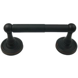 Rusticware 8208 Standard Toilet Paper Holder with Backplate from the Midtowne Co, Oil Rubbed Bronze