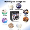 Gnjoyxuan Laundry Pods Container, Acrylic Wall Mounted Organizer with Extra