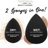 esponja para aplicar maquillaje, Makeup Sponge, Corrector y Base, Ideal
