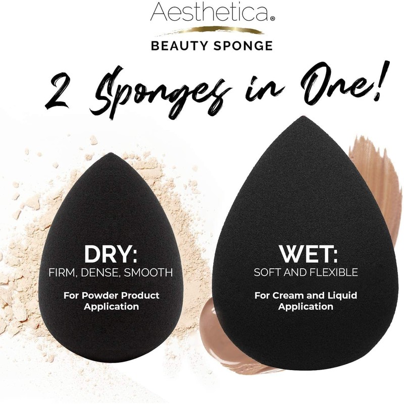 esponja para aplicar maquillaje, Makeup Sponge, Corrector y Base, Ideal