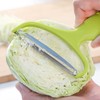 Green Cabbage Peeler for Kitchen, Wide Mouth Vegetable Peeler, Potato