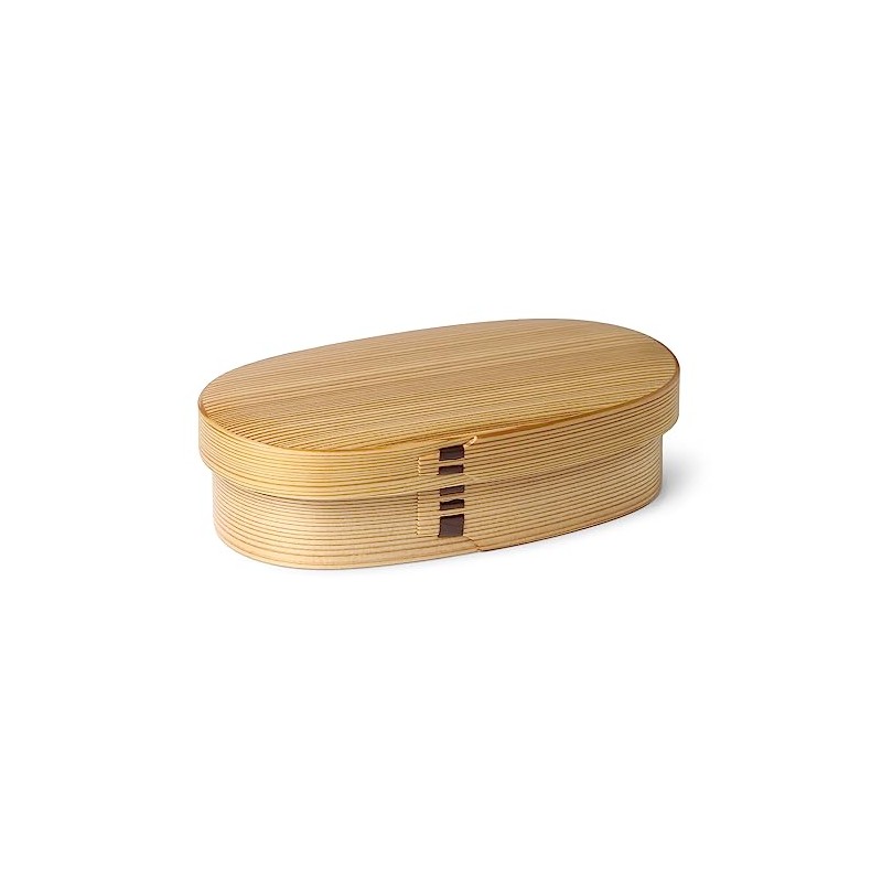 Kurikyu Handmade Oyane Bentwappa Lunch Box (Small Shape, Slim)