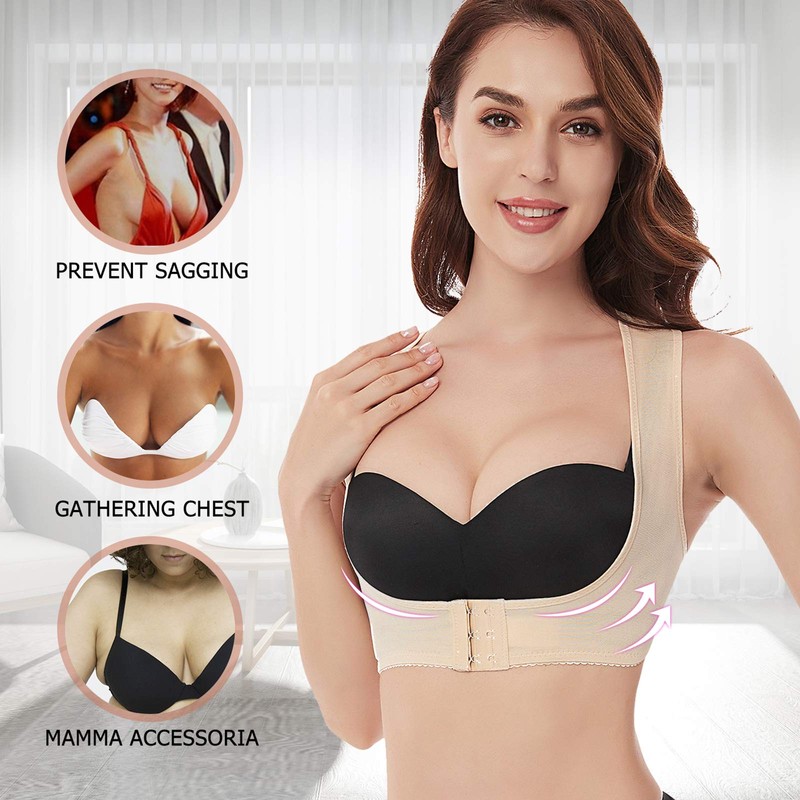 Posture Corrector for Women Chest Brace Up Back Brace Support