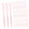 FOMIYES 300pcs Mini Eyelash Extensions Brush Comb Versatile Eyebrow Eyelash