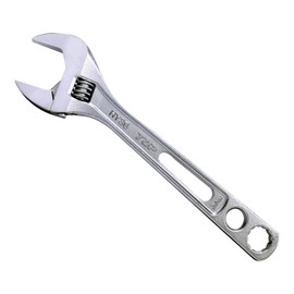 TOP HY-36-17 Eco Wide Adjustable Wrench, With 0.7 inches (17 mm) Socket, Opening 0.3 - 1.4 inches (8 - 36 mm), Working at Heights Specification, Wide, Thin, Lightweight
