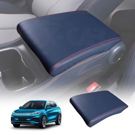X-CAR Armrest Cover for BYD Atto 3 2022-2025 Center Console Interior Decoration Protector Accessories PU Leather