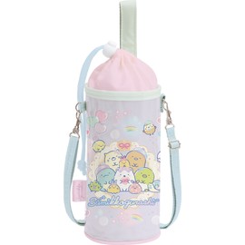San-X CA35202 Sumikko Gurashi Lunch Market, Plastic Bottle Pouch