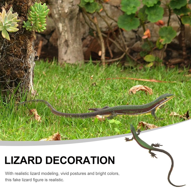 STOBOK Simulation Lizard Model Lizard Toy Lizard Party Ornament Lizard