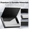 Padike Business Card Holder/ Case Professional PU Leather & Stainless