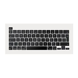 ICTION A2338 Keycaps UK Standard Replacement for MacBook Pro Retina 13" M1 A2338 Late 2020 Year