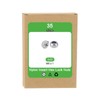 sourcing map 35Pcs M6 x 1 Nylon Insert Hex Lock