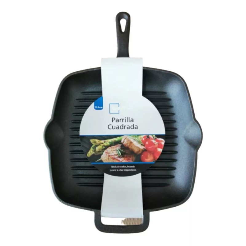 Main Sarten Cuadrado De Hierro Parrilla Grill Para Asar