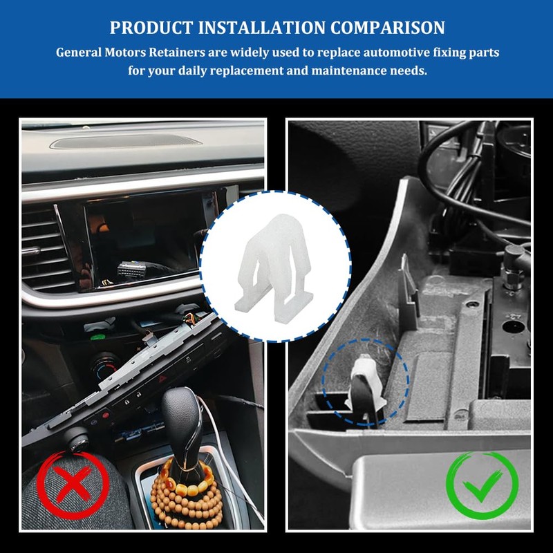 20PCS Plastic Fasteners, Auto Car Trim Instrument Panel Dashboard, Car