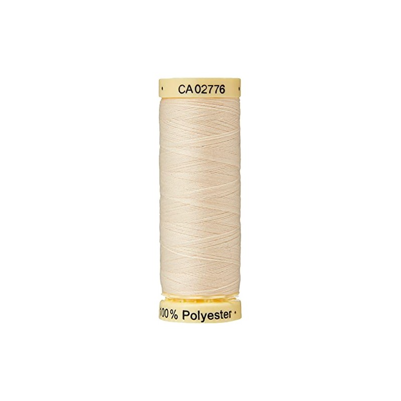 Gutermann Sew All Polyester Thread, 100Mtr, Cream (0414)