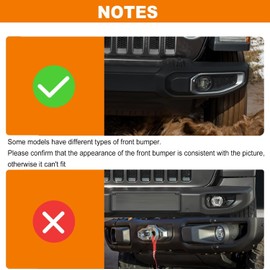 PDKLIN for Jeep JL Front Bumper Trim Cover Compatible with Jeep Wrangler JL JLU Gladiator JT 2018-2024 Carbon Fiber Exterior Accessories 2pcs