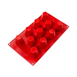 Fat Daddio's SMF-020 Silicone Bakeware 11-Cavity Baba (1.7 oz)