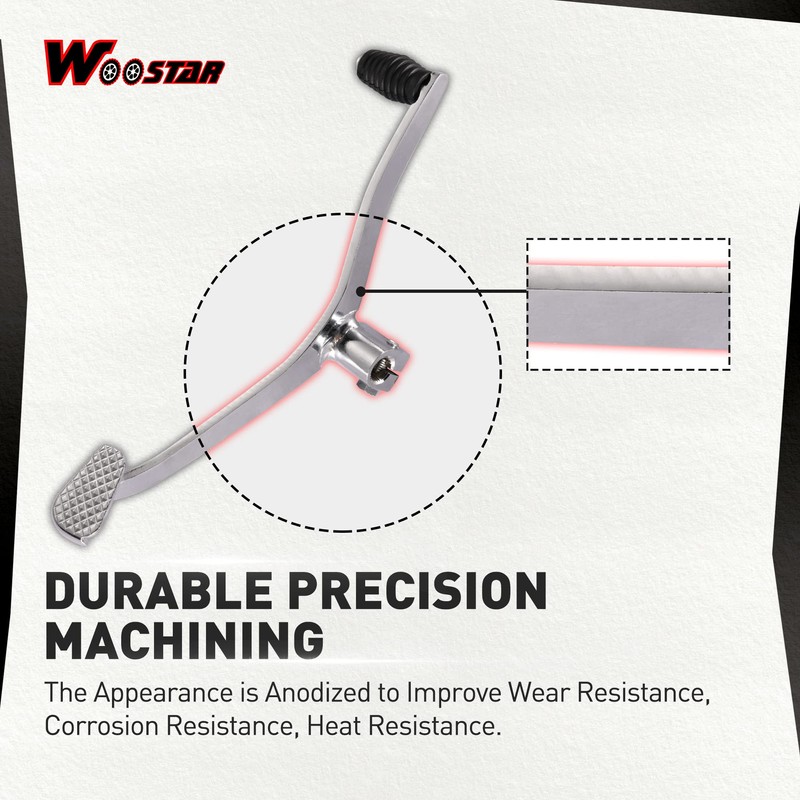 WOOSTAR Gear Shifter Lever Replacement for 50cc 70cc 90cc 110cc
