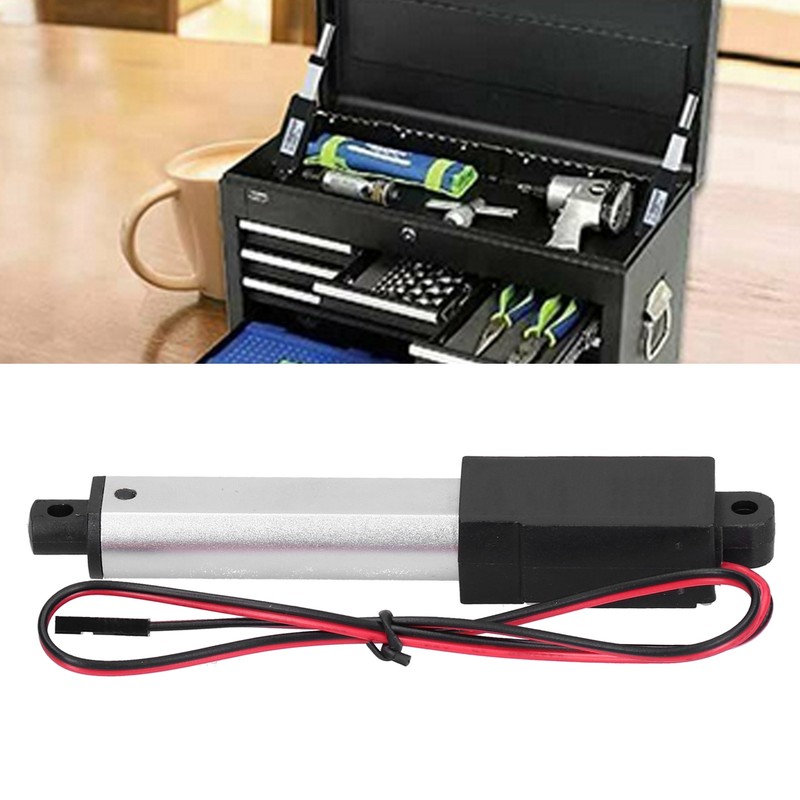 Mini Electric Linear Actuator Waterproof Micro Small Motion DC12V 50mm