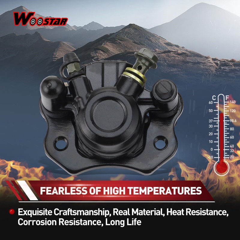 WOOSTAR Front Hydraulic Disc Brake Caliper Replacement for 110cc 150cc