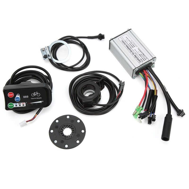 BuyWeek Electric Bicycle Brushless Motor Controller Kit, 36V 48V 15A