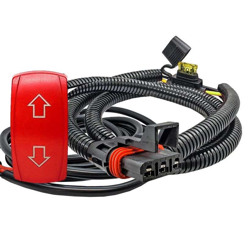 OZ-USA Electric Dump Bed Power Busbar Plug Wiring Harness Up/Dn