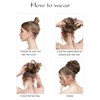 Messy Hair Bun Hair Scrunchie for Women Thick Hairpieces Hair