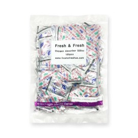 Fresh & Fresh (210 Packet) 500 CC Premium Oxygen Absorbers (2 Bag of 105 Packet)