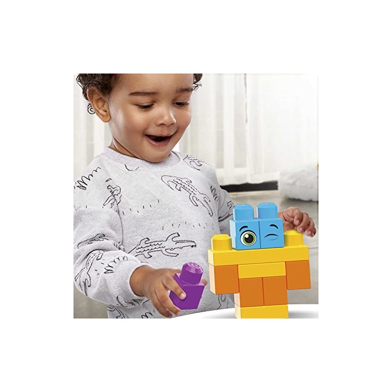 MEGA BLOKS Juego de construcción de bolsa de construcción más