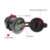 Dual USB Car Charger Lighter Socket Car Modification with Voltmeter