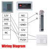AGPtek Full Set RFID Door Lock Magnetic Access Control System